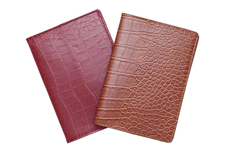 GRAINED LEATHER NOTEBOOK COVER